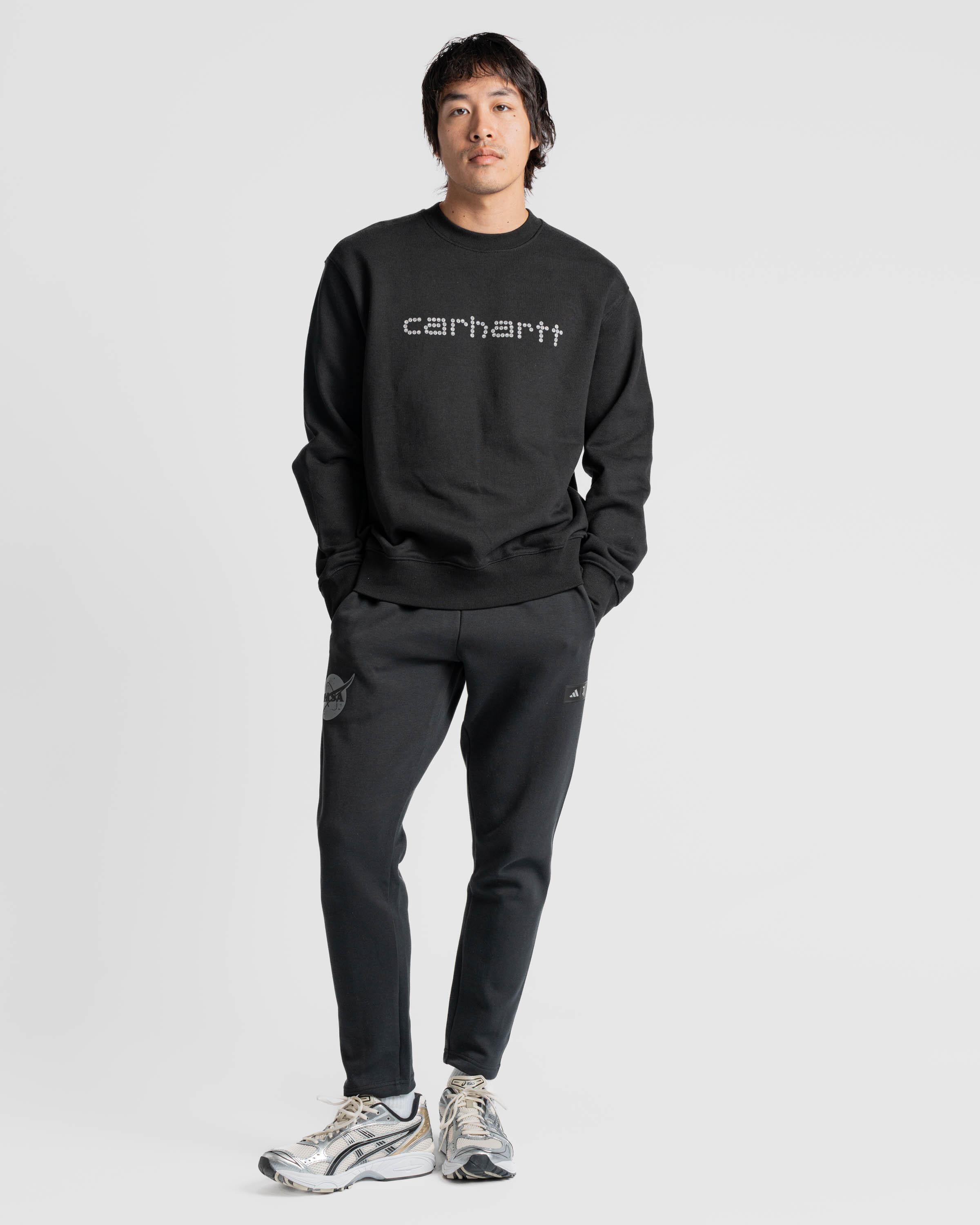 Carhartt WIP Rivet Script Sweat | I034415-89XX | AFEW STORE